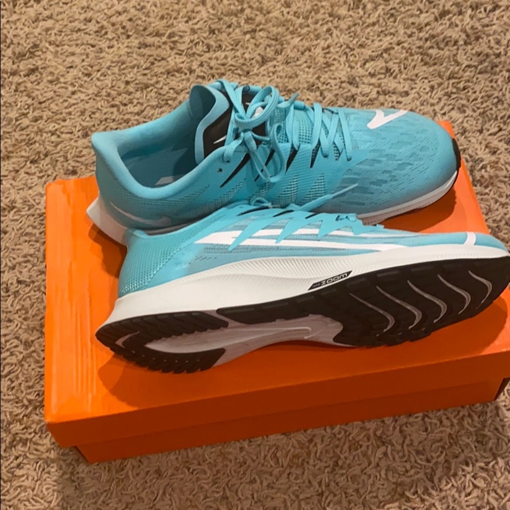 Nike Zoom Rival Fly, mint green size 8.5m